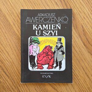 Kamień U Szyi Polish Language Book by Arkadiusz Awerczenko